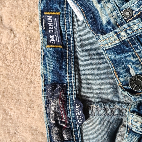 Mens Silver Gordie jeans 34x36 - Picture 6 of 6